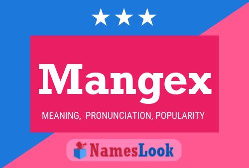 ملصق اسم Mangex