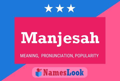 ملصق اسم Manjesah