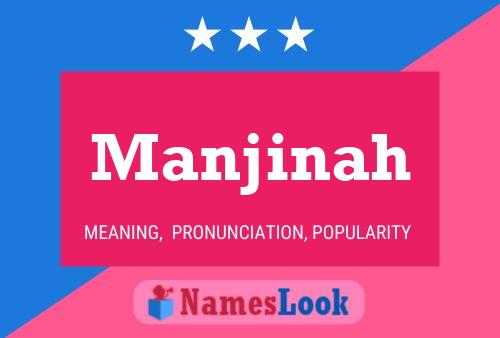 ملصق اسم Manjinah