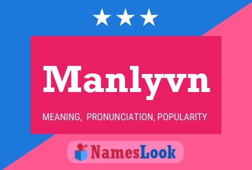 ملصق اسم Manlyvn