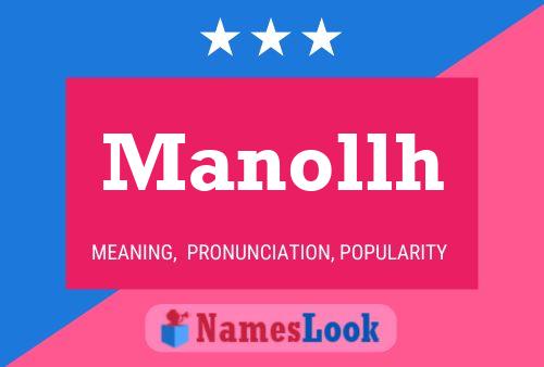 ملصق اسم Manollh