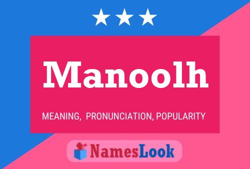 ملصق اسم Manoolh