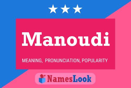 ملصق اسم Manoudi