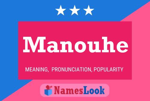 ملصق اسم Manouhe