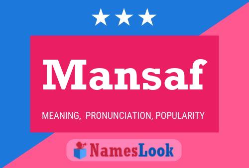 ملصق اسم Mansaf