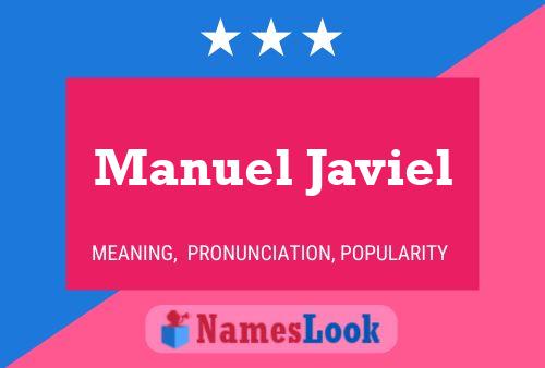 ملصق اسم Manuel Javiel