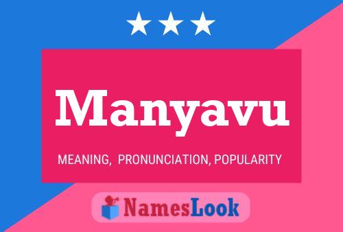 ملصق اسم Manyavu