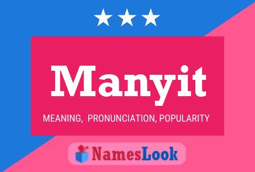 ملصق اسم Manyit