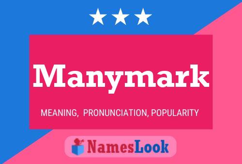 ملصق اسم Manymark