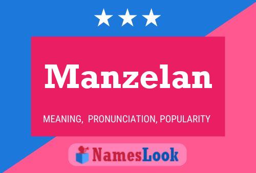 ملصق اسم Manzelan