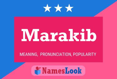 ملصق اسم Marakib