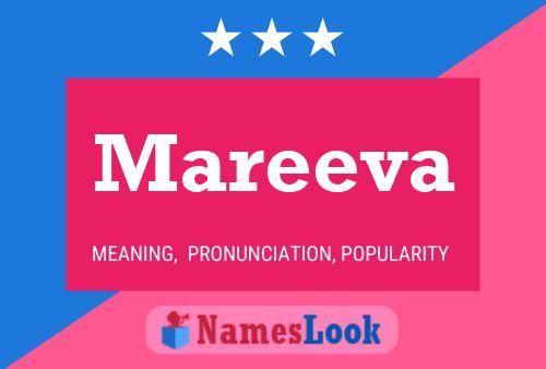 ملصق اسم Mareeva