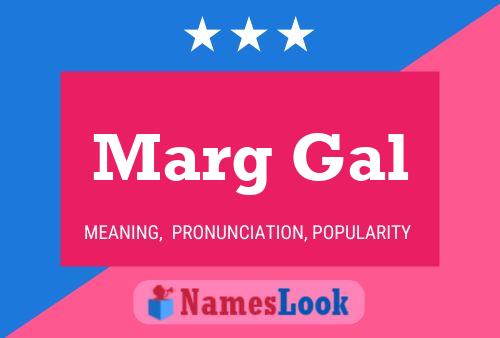 ملصق اسم Marg Gal