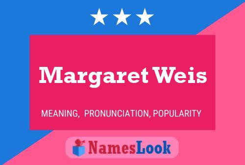 ملصق اسم Margaret Weis