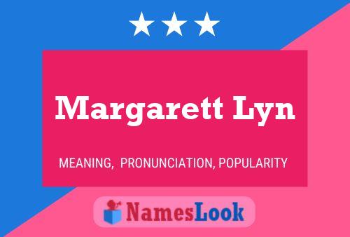 ملصق اسم Margarett Lyn