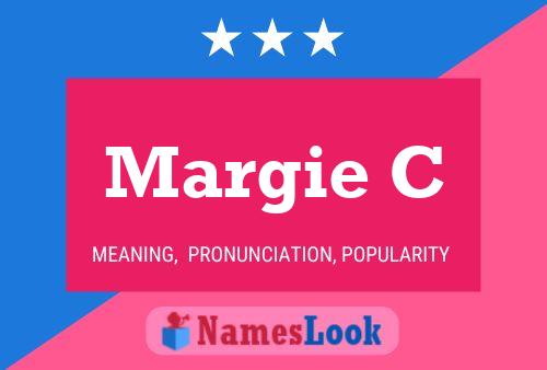 ملصق اسم Margie C