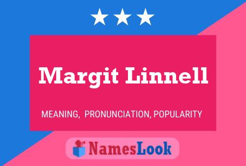 ملصق اسم Margit Linnell