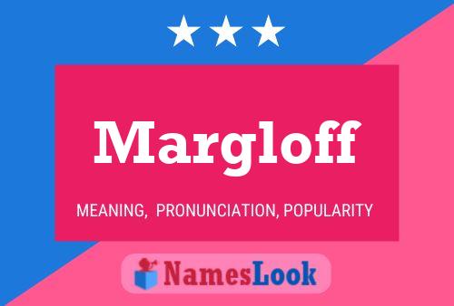 ملصق اسم Margloff