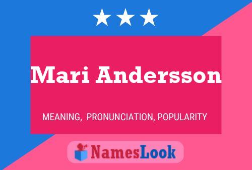 ملصق اسم Mari Andersson