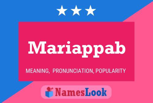 ملصق اسم Mariappab