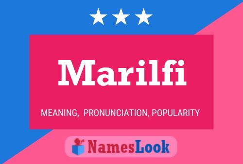 ملصق اسم Marilfi