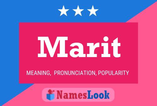 ملصق اسم Marit