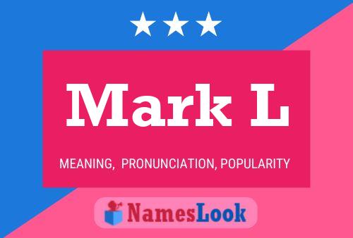 ملصق اسم Mark L