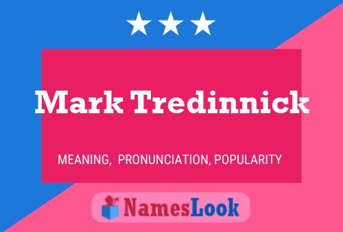 ملصق اسم Mark Tredinnick