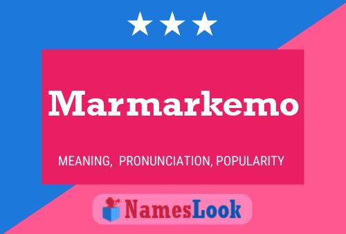 ملصق اسم Marmarkemo