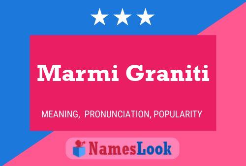 ملصق اسم Marmi Graniti