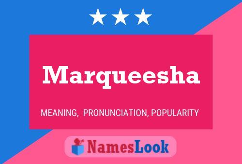 ملصق اسم Marqueesha