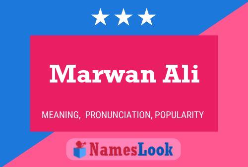 ملصق اسم Marwan Ali