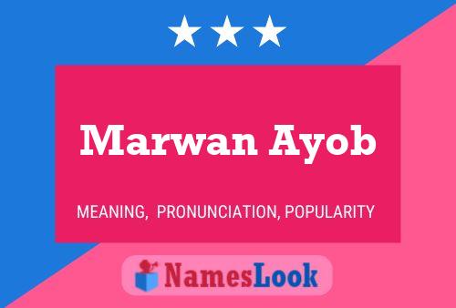 ملصق اسم Marwan Ayob