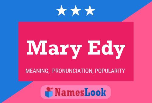 ملصق اسم Mary Edy