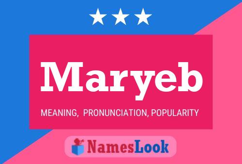 ملصق اسم Maryeb