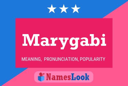 ملصق اسم Marygabi