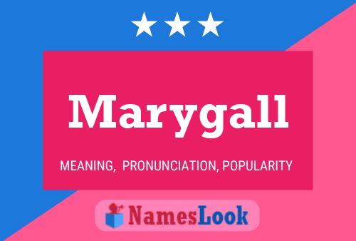 ملصق اسم Marygall