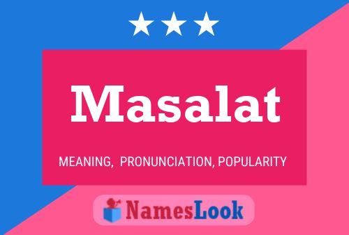 ملصق اسم Masalat