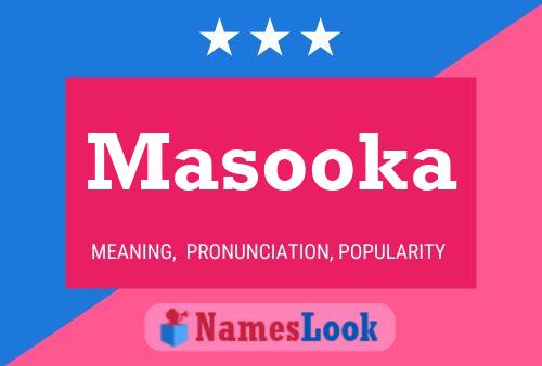 ملصق اسم Masooka