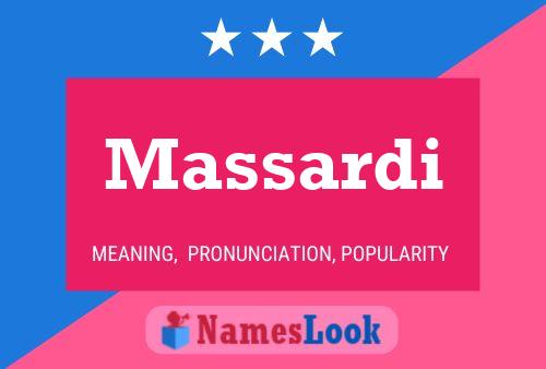 ملصق اسم Massardi