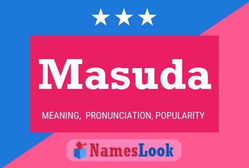 ملصق اسم Masuda