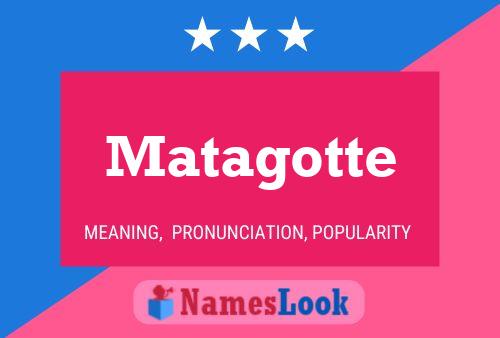 ملصق اسم Matagotte