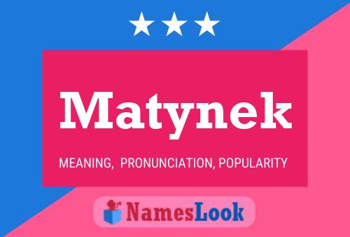 ملصق اسم Matynek