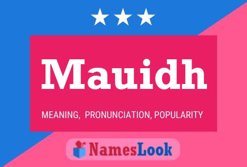 ملصق اسم Mauidh