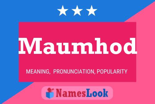 ملصق اسم Maumhod