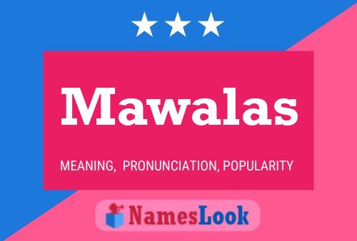 ملصق اسم Mawalas