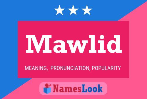 ملصق اسم Mawlid