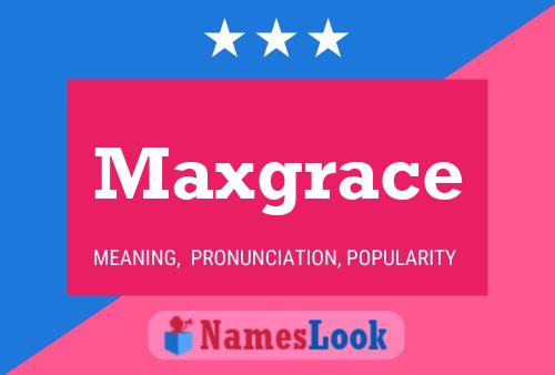 ملصق اسم Maxgrace