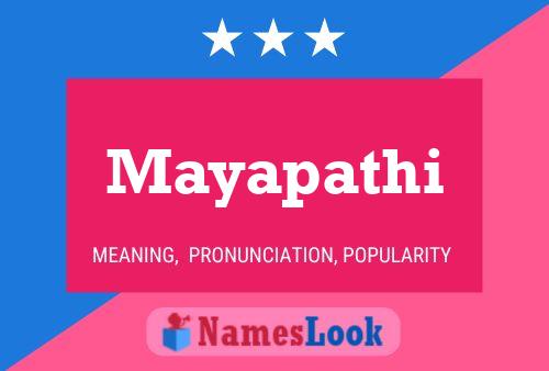 ملصق اسم Mayapathi