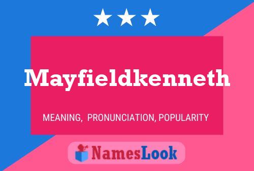 ملصق اسم Mayfieldkenneth